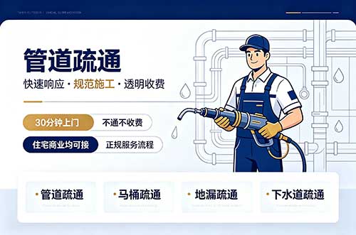 仲恺管道疏通