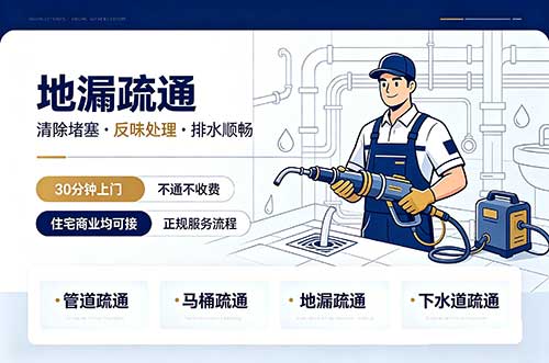 仲恺地漏疏通