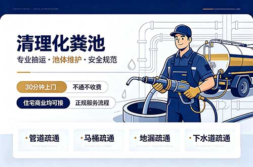 仲恺清理化粪池